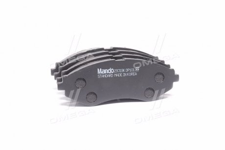 Тормозные колодки для дисков Daewoo Lanos MANDO mpd03