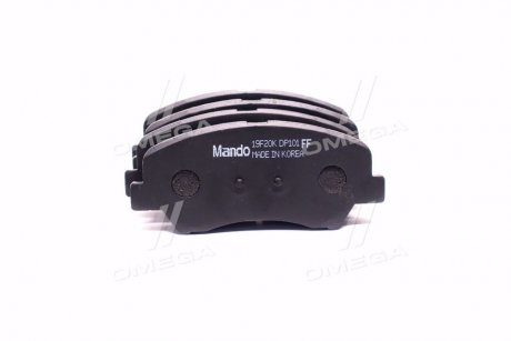 Колодки тормозные дисковые передние MANDO mph46