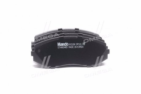 Купить Колодки тормозные дисковые передние Suzuki Grand Vitara MANDO mpz06 (фото1) подбор по VIN коду, цена 907 грн.
