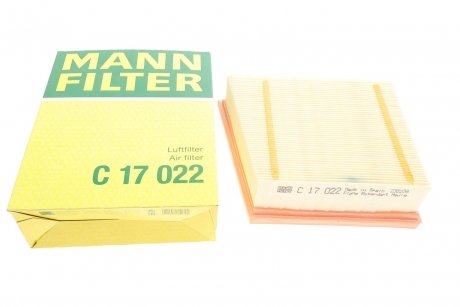 Фильтр воздушный двигателя MANN c17022