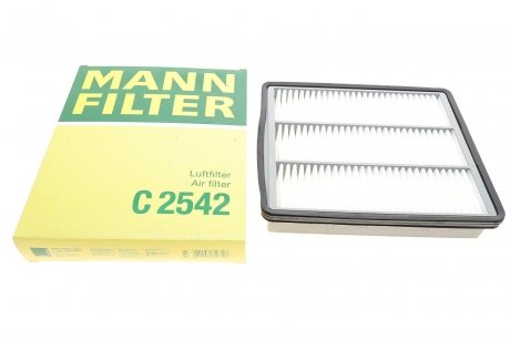 Купить Фильтр воздуха Hyundai Terracan MANN c2542 (фото1) подбор по VIN коду, цена 535 грн.