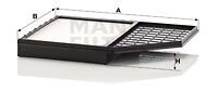 CU32012/1 Фільтр салону MANN cu 32 012/1