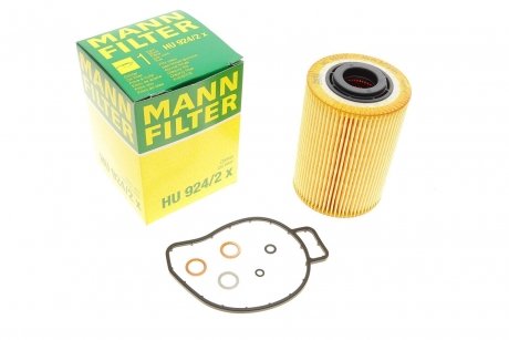 Фильтр масляный -FILTER BMW E36 MANN hu 924/2 x