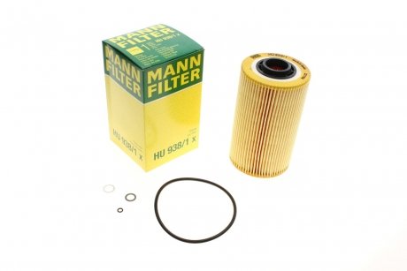 Фильтрующий элемент масляного фильтра MANN hu9381x