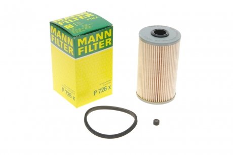 Фильтр топливный Master/Movano/Trafic/Vivaro 1.9-3.0 dCi 03>(Purflux) Opel Movano, Renault Master MANN p726X