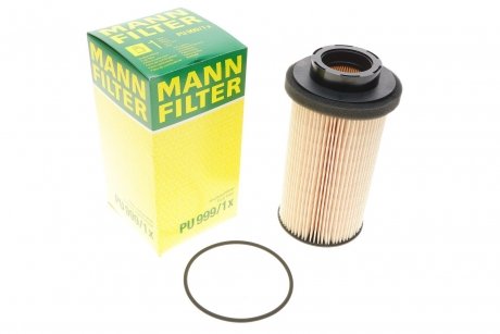 Купить Фильтр топлива MANN pu 999/1x (фото1) подбор по VIN коду, цена 653 грн.