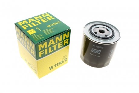 Купить Фильтр масляный -FILTER Audi 100, A6 MANN w 1130/2 (фото1) подбор по VIN коду, цена 817 грн.