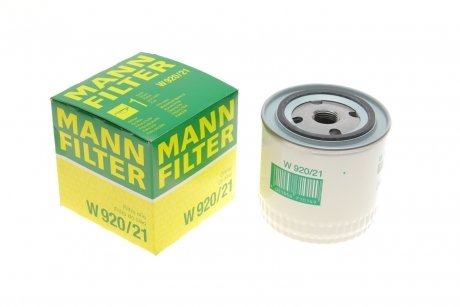 Фильтр масляный Lada (h=92.5mm) MANN w 920/21