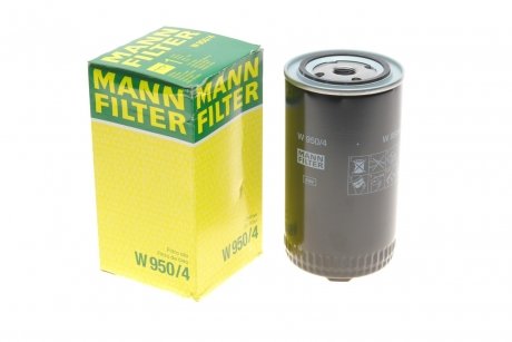 Фильтр масла T4 2.4D/2.5TDI 91-03/LT 2.4D 88-96 MANN w 950/4