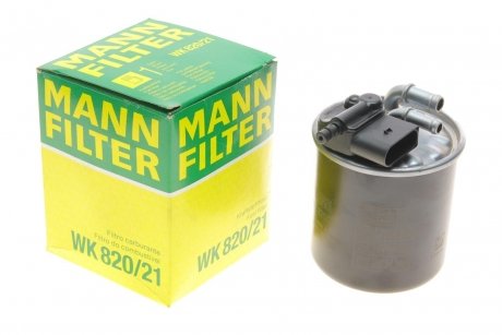 Фильтр топливный -FILTER Mercedes CLS-Class, G-Class, W906, W251, W204, W221, W212, C204, C124, C207, C238, A124, A207, A238, S212 MANN wk 820/21