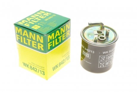 Фільтр паливний MB Sprinter/Vito 2.1D/2.2D/2.7D 99-06 OM611-612 Mercedes W168 MANN wk 842/13