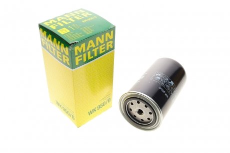 Купить Фильтр топливный -FILTER MANN wk 950/6 (фото1) подбор по VIN коду, цена 848 грн.
