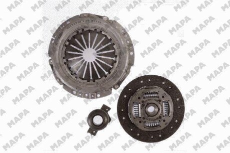 FIAT К-кт сцепления Croma 2.0/2.5D 85-,Lancia Thema Lancia Delta, Thema, Fiat Croma MAPA 001215400