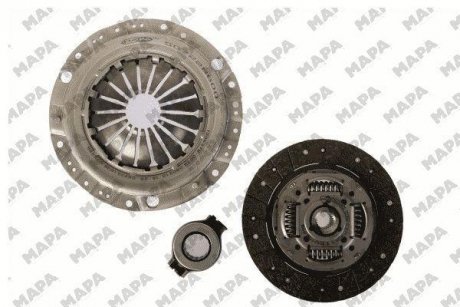 VW К-кт зчеплення (повний) LT28-55 2.4D,TD 228mm 78-96 MAPA 007228500