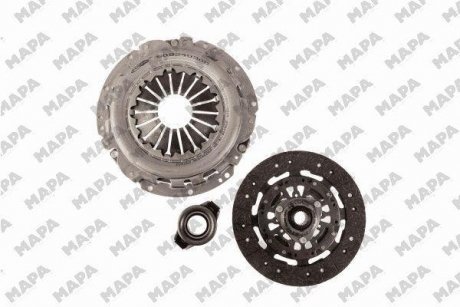 NISSAN К-кт сцепления Primera 2.2Di 02-,X-Trail 2.0/2.5 01- 240mm 21.8x25.7 24 зуб. Nissan Almera, X-Trail, Primera MAPA 010240400