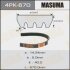 Купить Ремінь поліклиновий MASUMA 4PK- 670 (фото1) подбор по VIN коду, цена 229 грн.