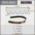Купить Ремінь поліклиновий MASUMA 5PK900 (фото1) подбор по VIN коду, цена 334 грн.