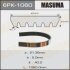 Купить Ремінь поліклиновий Nissan Murano, Teana MASUMA 6PK-1060 (фото1) подбор по VIN коду, цена 472 грн.