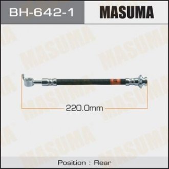 Шланг тормозной (BH-642-1) MASUMA bh6421