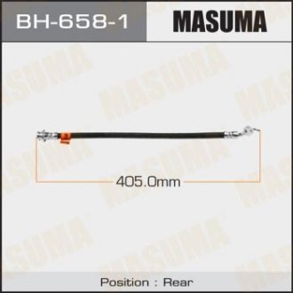 Купить Шланг тормозной (BH-658-1) Suzuki Grand Vitara MASUMA bh6581 (фото1) подбор по VIN коду, цена 540 грн.