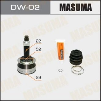 ШРКШ 29x52x22 CHEVROLET AVEO (T250, T255), CHEVROLET LACETTI (J200) MASUM MASUMA dw02