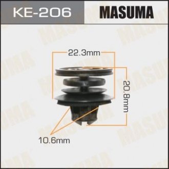 Кліпса Volkswagen Passat, Golf, Bora, Seat Toledo, Leon, Skoda Superb, Seat Ibiza, Cordoba MASUMA ke-206