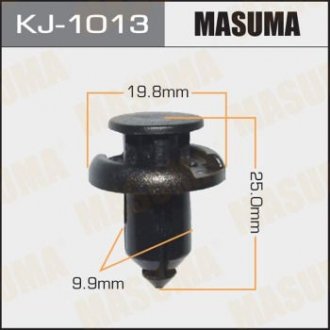 Клипса крепления бампера Honda Accord, CR-V (кратно 50) MASUMA kj-1013