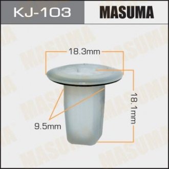 Клипса (кратно 10) MASUMA kj103