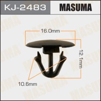 Кліпса пластикова MASUMA kj2483