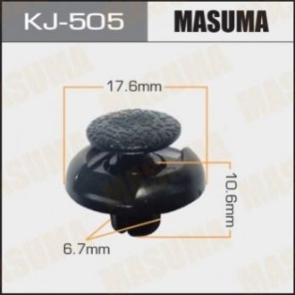 Купити Кліпса d=6,5mm L=7mm Toyota Land Cruiser MASUMA kj505 (фото1) підбір по VIN коду, ціна 160 грн.