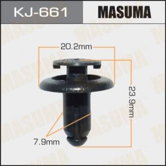 Клипса (кратно 50) MASUMA kj-661