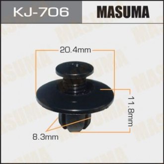 Кліпса (кратно 10) Toyota Previa, Mazda Xedos 6, Honda Legend, Mazda 323, Toyota Corolla, Rav-4, Lexus RX MASUMA kj706