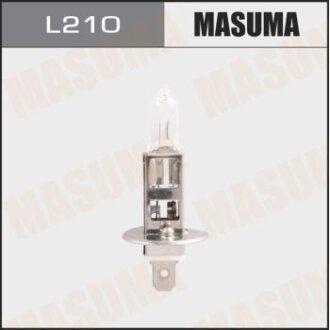 Лампа галогенова H1 12V 55W (3000K) MASUMA l210