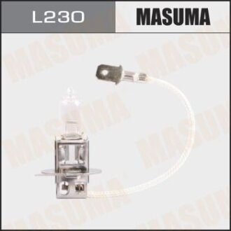 Лампа галогенова H3 12v 55W (3000K) MASUMA l230