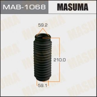 Пыльник амортизатора переднего (пластик) Honda Civic (06-10) (MAB-1068) MASUMA mab1068