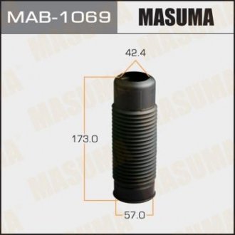 Пильовик амортизатора (пластик) HONDA CROSSTOUR 3.5 4WD MASUMA mab1069