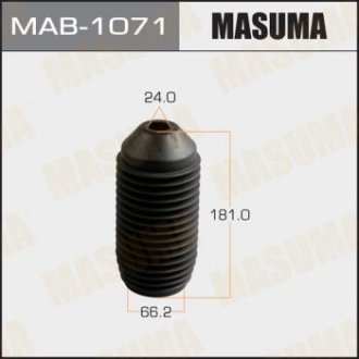 Пильовик переднього амортизатора (пластик) Subaru Forester (00-), Impreza (01-11), MASUMA mab1071