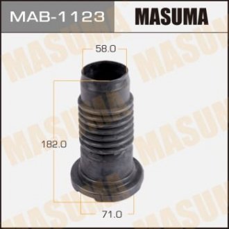 Купить Пыльник амортизатора (MAB-1123) Mazda 6 MASUMA mab1123 (фото1) подбор по VIN коду, цена 325 грн.
