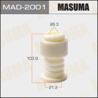 Відбійник переднього амортизатора Nissan Qashqai, Rogue, X-Trail (13-) MASUMA mad2001