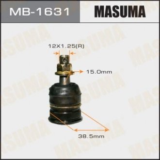 Купить Опора шаровая (MB-1631) Mazda 6 MASUMA mb1631 (фото1) подбор по VIN коду, цена 534 грн.