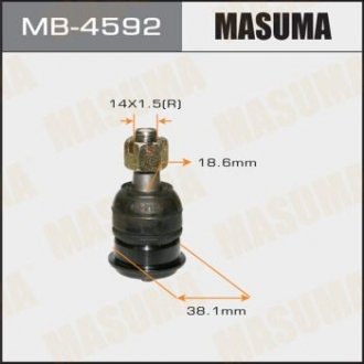 Опора шаровая Nissan Almera Classic (06-12) (MB-4592) Nissan Primera MASUMA mb4592