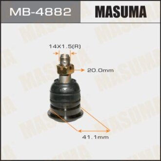 Шарова опора Nissan Bluebird MASUMA mb4882