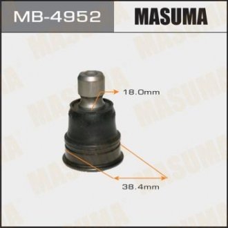Купить Опора шаровая (MB-4952) Nissan Leaf, Tiida, Juke MASUMA mb4952 (фото1) подбор по VIN коду, цена 479 грн.