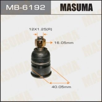 Опора шаровая передн нижн CR-V, CIVIC (MB-6192) MASUMA mb6192