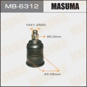 Опора шаровая (MB-6312) Honda Accord MASUMA mb6312