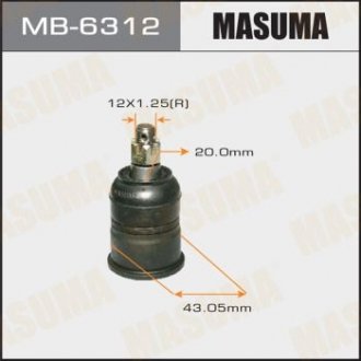 Опора кульова Honda Accord MASUMA mb6312