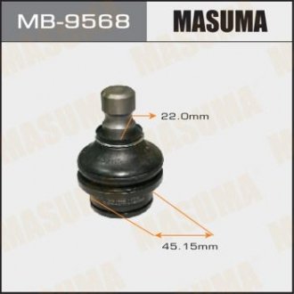 Опора кульова заднього верхнього поперечного важеля Nissan Pathfinder (05-14) MASUMA mb9568