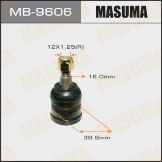 Купити Опора кульова Mitsubishi Colt MASUMA mb9606 (фото1) підбір по VIN коду, ціна 482 грн.