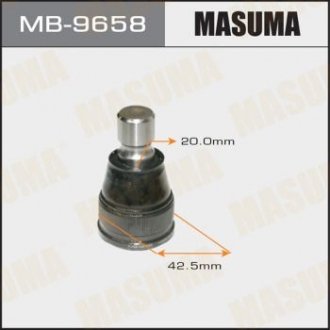 Купити Опора кульова переднього важеля Mazda CX-5 (11-), 3 (12-16) Mazda CX-5, 3 MASUMA mb9658 (фото1) підбір по VIN коду, ціна 591 грн.