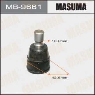 Купити Опора кульова Mazda 5, 3 MASUMA mb9661 (фото1) підбір по VIN коду, ціна 593 грн.